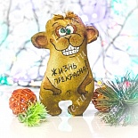 Toy "Monkey - optimist"