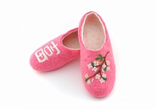 Купить Felt slippers "Wealth"