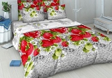 Bed linen from coarse calico "Victoria" | Online store of linen products «Linife»