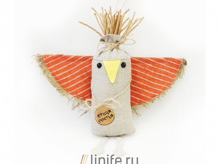 Slavic amulet "Bird of happiness" | Online store of linen products «Linife»