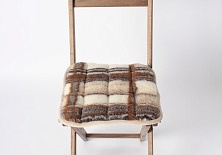 Quilted seat "Warm cage" | Online store of linen products «Linife»
