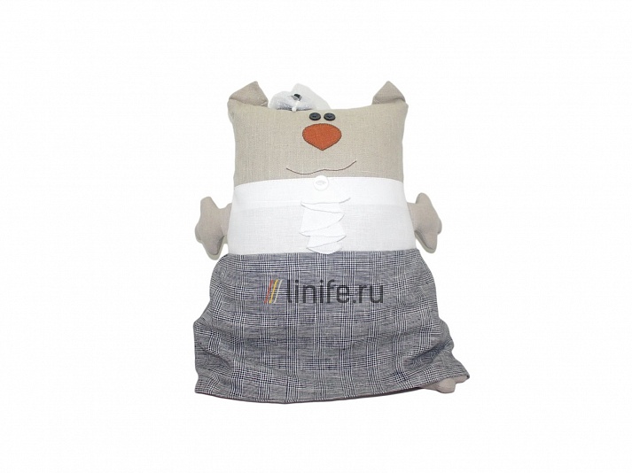 Pillow-toy "Telekot (girl)" | Online store of linen products «Linife»