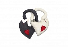 Pendant "Cats in love" | Online store of linen products «Linife»