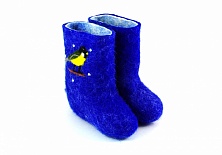 Children's felt boots "Spring"