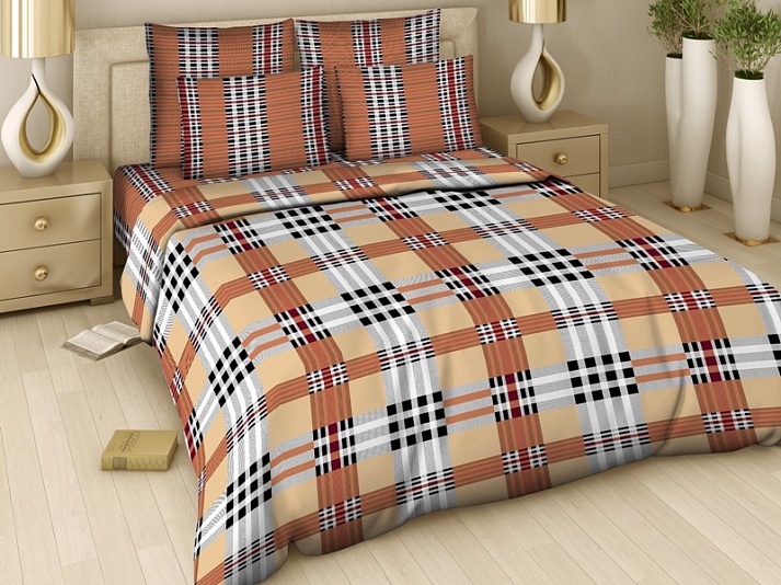 Berbery poplin bedding | Online store of linen products «Linife»