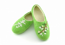 Купить Felt slippers "Longevity"