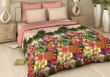 Poplin bed linen "Tropicana" | Online store of linen products «Linife»