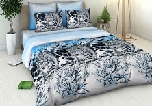 Bed linen from coarse calico "Predator" | Online store of linen products «Linife»