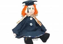 Doll "Clever" | Online store of linen products «Linife»