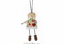 Slavic amulet "Girl with pigtails" | Online store of linen products «Linife»