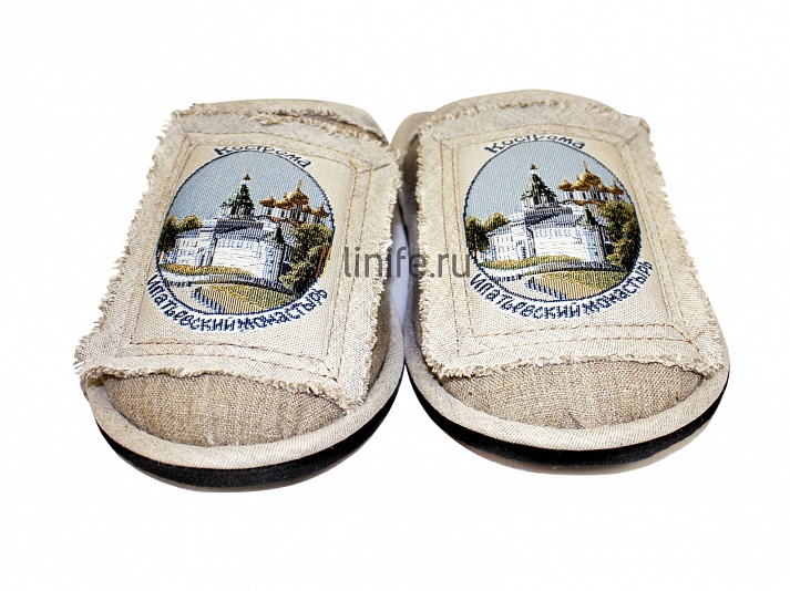 Slippers "Ipatiev Monastery" | Online store of linen products «Linife»