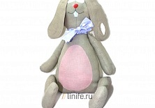 Pillow toy "Hare" | Online store of linen products «Linife»