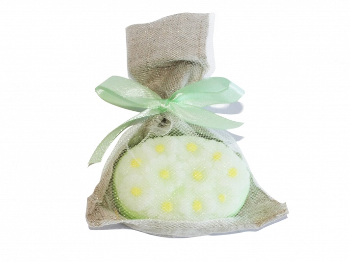 Handmade soap "Chamomile Garden" | Online store of linen products «Linife»