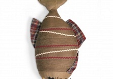 Smoked bream pillow | Online store of linen products «Linife»