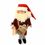 Doll "Santa with a gift"