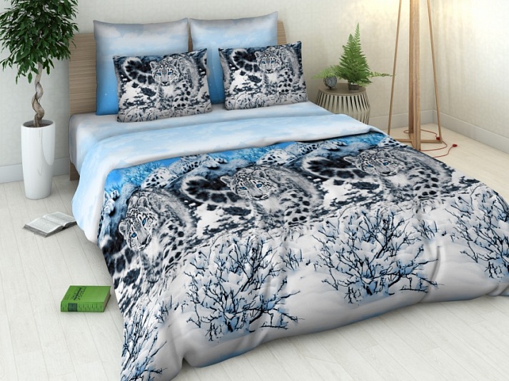 Bed linen from coarse calico "Predator" | Online store of linen products «Linife»