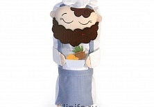 Bottle cover "Cook" | Online store of linen products «Linife»