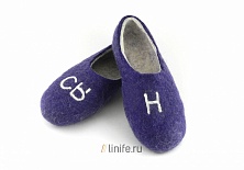 Купить Felt slippers "Son"